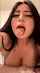 porn ad tongue out white