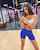 brunette gym fit