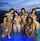 latinas, 6 girls, pool, nudity, bikini