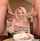 blonde kitchen blowjob