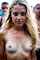 blonde topless cute