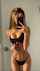 brunette blonde skinny
