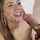 blonde blowjob cum