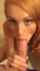 blowjob redhead blue eyes