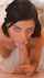 brunette blowjob sloppy