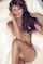 brunette topless model