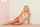 blonde model lingerie