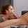 blowjob eye contact redhead