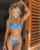 blonde lingerie model