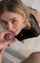 amateur blonde facial