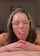 cumshot glasses cum in mouth