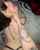 short hair tattoo white