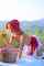 redhead teen red cap