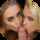 double blowjob blonde kissing penis