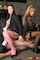 threesome brunette fucking