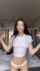 webcam skinny brunette