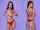 lingerie model tattoo