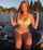 blonde bikini jetski