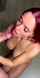 redhead blowjob big boobs
