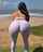 ass black hair yoga pants