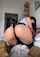 teen brunette bending over