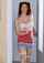 porn ad brunette red