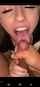 blow job cum cumshot