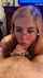 blonde glasses blowjob