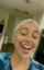 facial ebony blonde