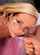 glasses blonde cum