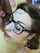 glasses cumshot cum