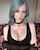 boobs gotha blue hair