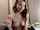 blonde red lipstick handjob
