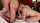 blow job blond cum shot