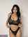 black hair lingerie boobs