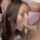 brunette deepthroat blowjob