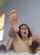 dark hair curly hair masturbation