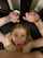 handcuff blowjob blonde