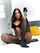 latina lingerie stockings