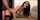 brunette glasses stocking