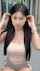 brunette long hair busty