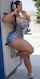 big boobs big legs strong thigh