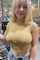 blond busty crop top