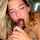 blonde cuckold blowjob