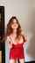 redhead busty dress