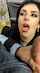 blowjob cumshot black hair