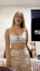 tiktok blonde smile