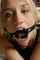 blonde ringgag open mouth gag