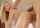 from behind blond teen