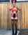 costume blonde stockings